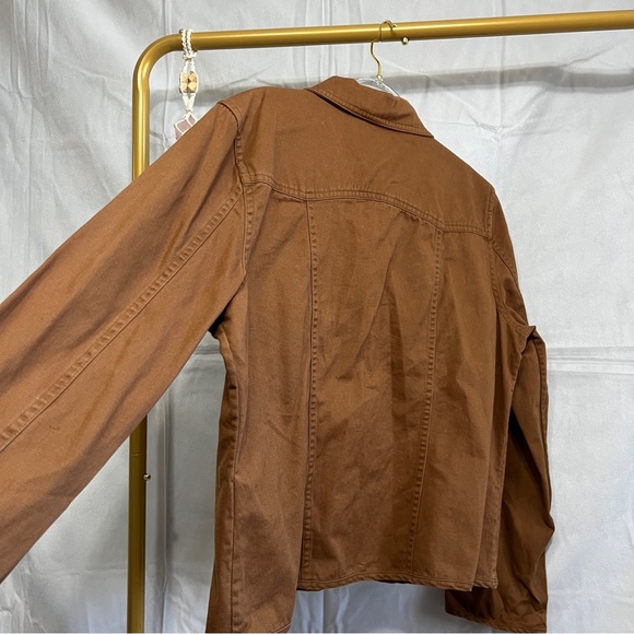 Christopher & Banks Brown Denim Jacket - Picture 4 of 4